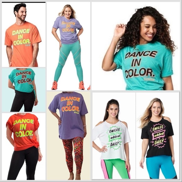 Zumba Fitness Tops - Zumba Wear Women’s Top Wear Variety Styles